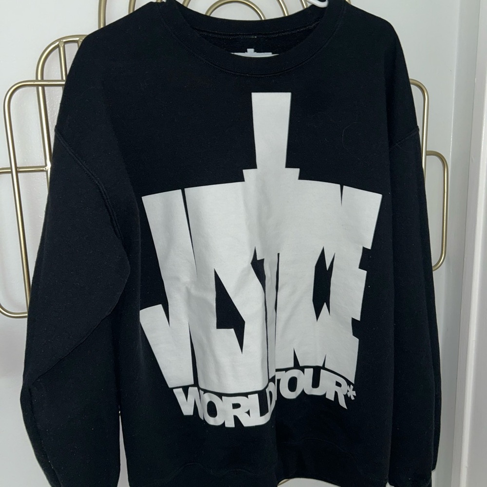 Justin Bieber Justice World Tour Crewneck